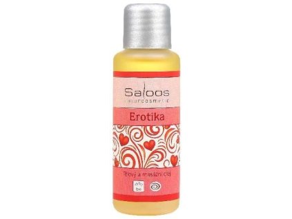 Saloos Bio masážní olej Erotika 125ml