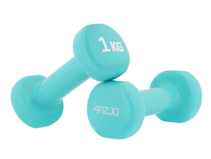 Klasické činky 2 x 1kg - modré