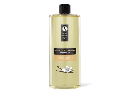 Sara Beauty Spa masážní olej Vanilka a Jasmín 1l