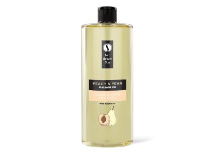 Sara Beauty Spa masážní olej Broskev a Hruška 1l