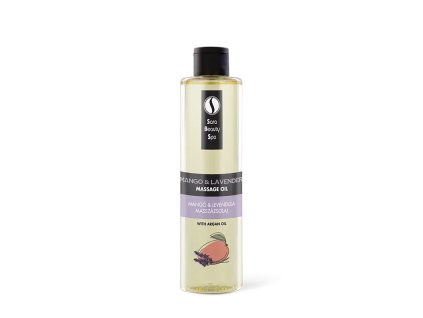 Sara Beauty Spa masážní olej Mango a Levandule 250ml