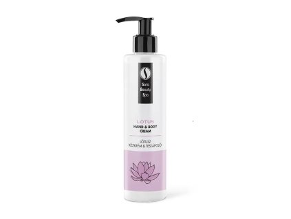 Sara Beauty Spa hydratační krém na ruce a tělo Lotos 250ml