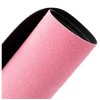 Semišová podložka na jógu a cvičení růžová, 183 cm x 61 cm x 1,5 mm