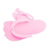 Jednorázové pantofle z PE, 10 párů - růžové