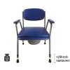 Toaletní křeslo výškově nastavitelné AR-103