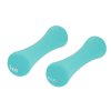 Činky na aerobic 2 x 1kg - tyrkysová