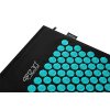 Velká akupresurní podložka s ergonomickým polštářkem 110x42cm černomodrá