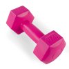 Činky na aerobic 2 x 1kg - růžové