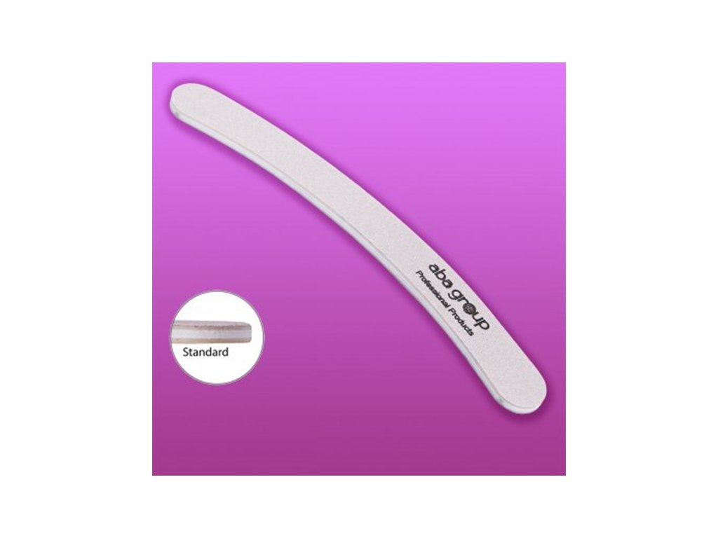 3895 pilnik na nehty standard banan bily hrubost 100x180 1ks