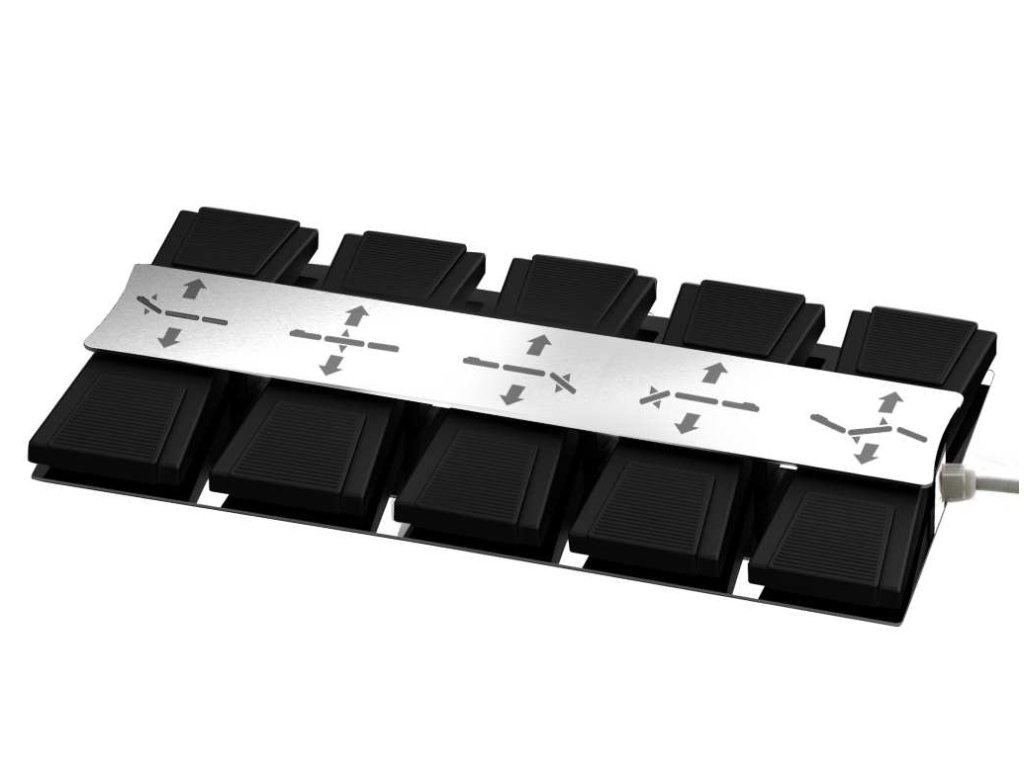 2335 nozni ovladac k pedikerskem kreslu 2244c 2246c bez tlacitka one key reset