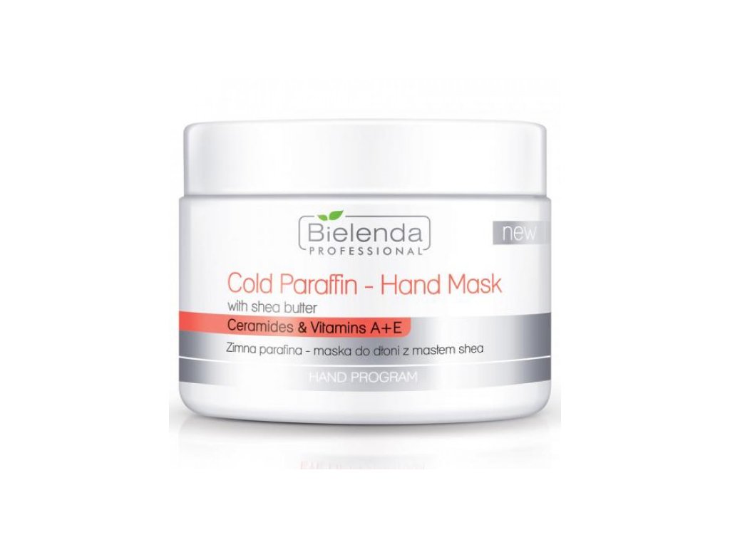 8131 bielenda studena parafinova maska na ruce s bambuckym maslem 150g
