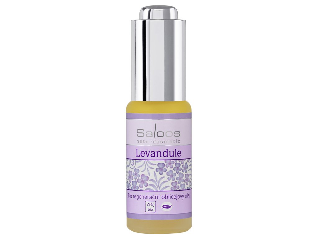 862 saloos bio regeneracni oblicejovy olej levandule 20ml