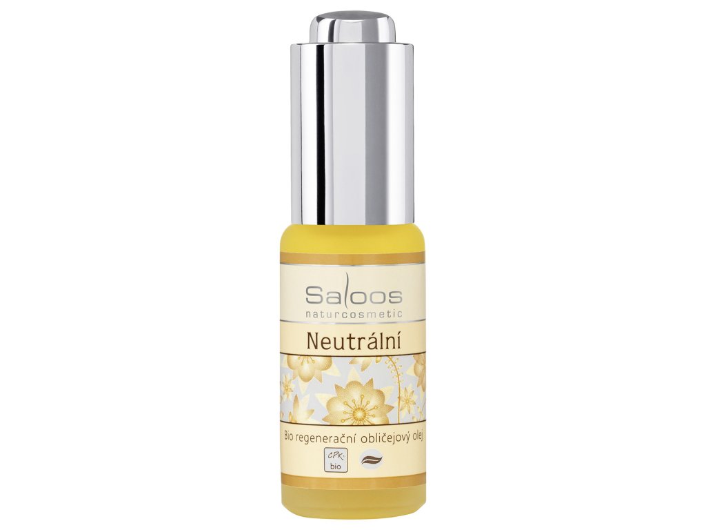 871 saloos bio regeneracni oblicejovy olej neutral 20ml