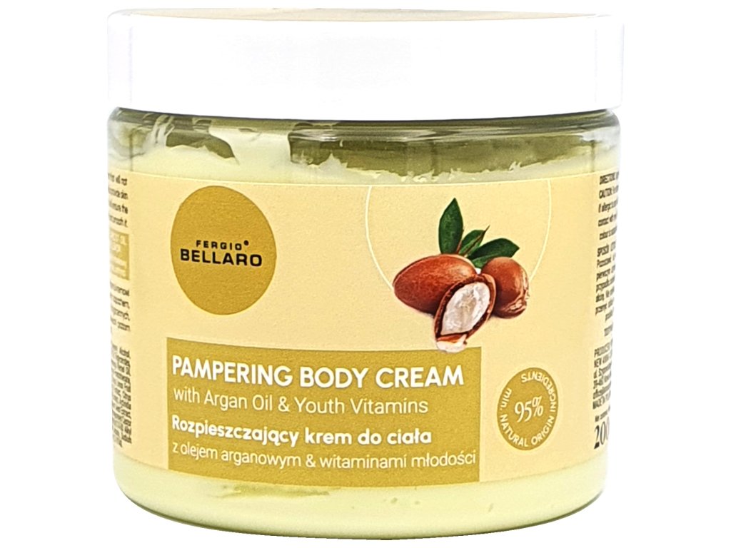 10936 fergio bellaro telovy krem s vitaminy a arganovym olejem 200ml