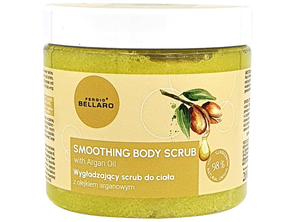 10942 fergio bellaro prirodni telovy peeling s arganovym olejem 200ml