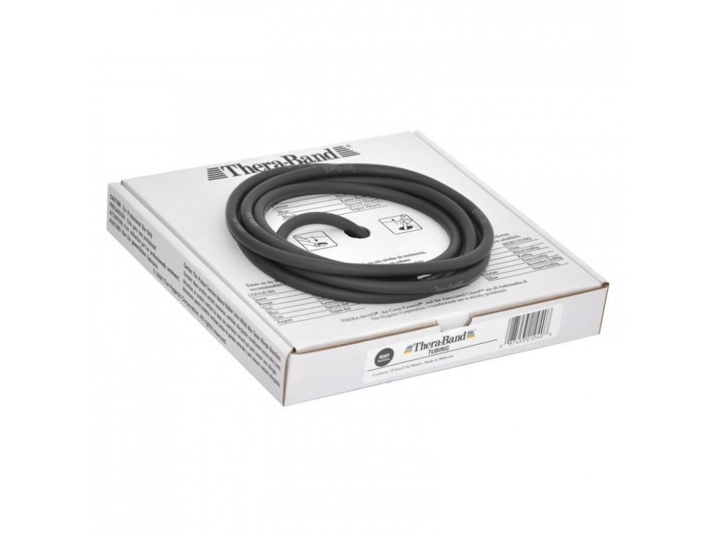 3829 thera band tubing 7 5 m cerna specialne silna