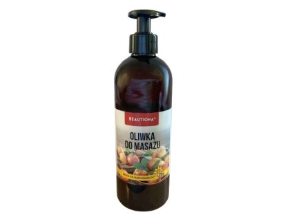 12841 beautiona masazni olej broskev 500ml