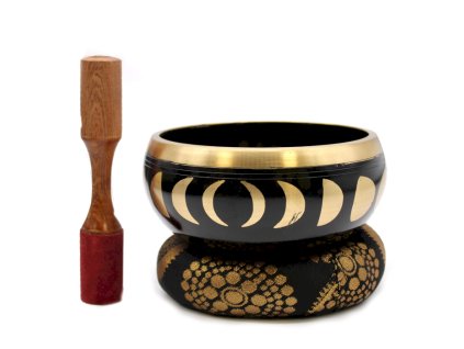 12649 tibetska zpivajici miska velka sada faze mesice cerna 14 cm