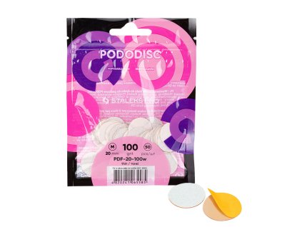 13594 staleks nahradni brusne papirky pro pododisk 20mm hrubost 100 50ks