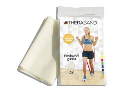 3757 thera band posilovaci guma 2 m bezova velmi slaba