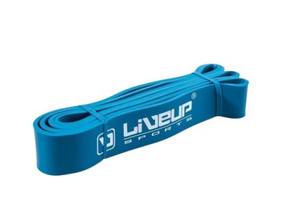 4366 liveup posilovaci guma 208 x 0 45 x 4 5cm modra
