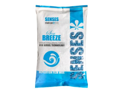 5440 depilacni vosk zrnka senses sea breeze 800g