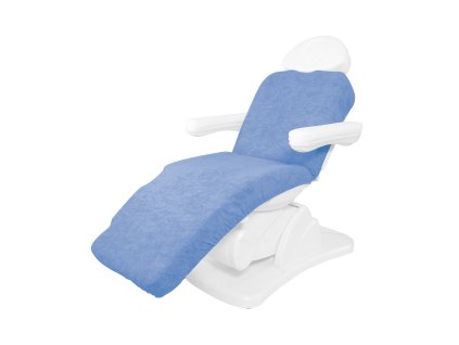 8182 frote potah na kosmeticke kreslo sedak zadovy a nozni dil a1 modry