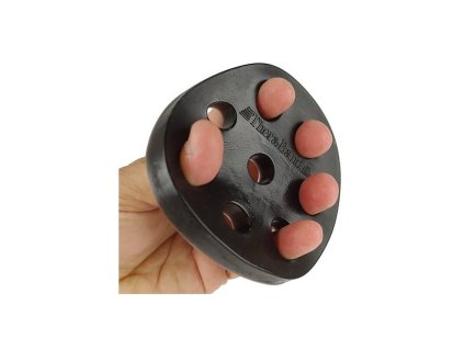 6379 thera band hand xtrainer posilovac prstu a dlane cerny extra tuhy