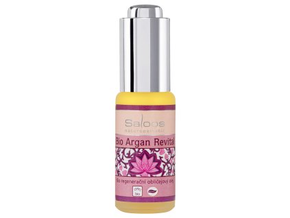 1324 saloos bio regeneracni oblicejovy olej argan revital 20ml