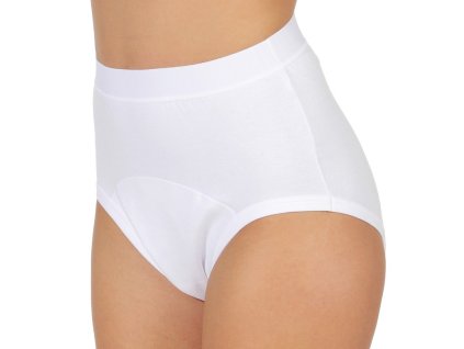 Unisex inkontinenční kalhotky s fixací vložek se širokým měkkým pasem
