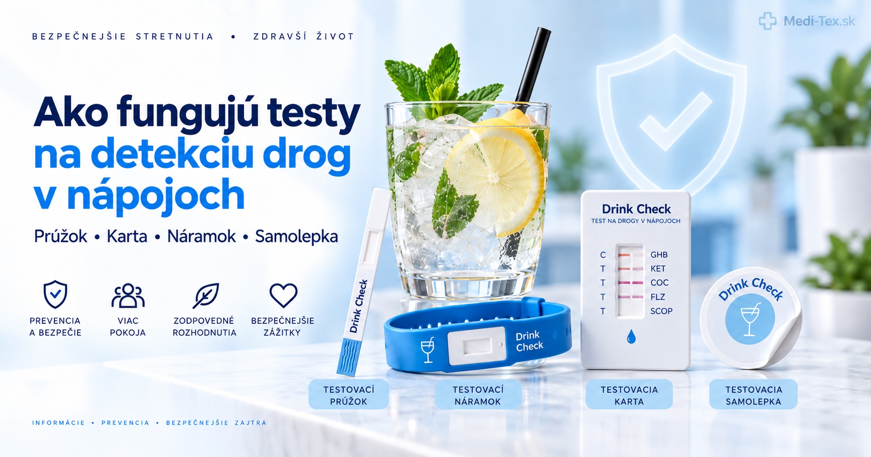 Bezpečnosť na prvom mieste: Ako fungujú testy na detekciu drog v nápojoch