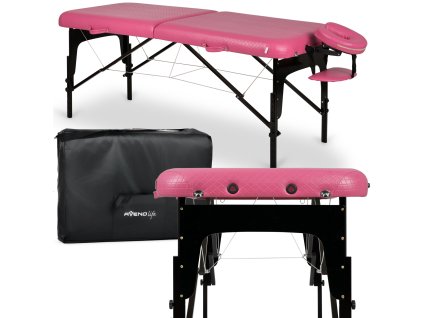 Skladací masážny a kozmetický stôl Estetic Blush 75 cm