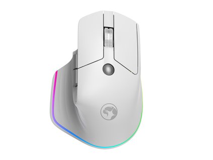 Ergonomická bezdrôtová myš, Marvo G803 biela