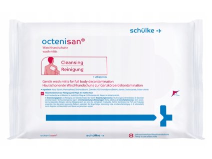 Octenisan Wash Mitts Rukavice na umývanie a starostlivosť bez použitia vody 8 ks