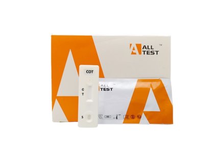 Drogový test na COT z vlasov (nikotín, cotinín) 10ks