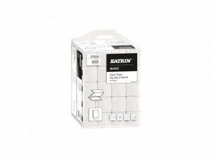 Skladané utierky ZZ KATRIN BASIC 35564 (4000 listov)