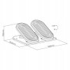 Ergonomický podstavec pod nohy Fitness Stepper Powerton4