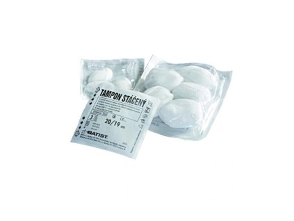 LINON S Tampon stáčený sterilní 30x30 cm, 5ks
