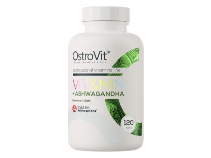 eng pl OstroVit VIT MIN Ashwagandha 120 tablets 26932 1