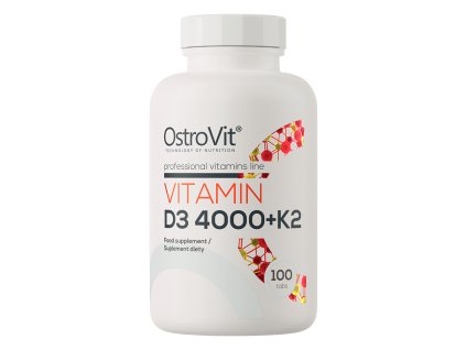 eng pl OstroVit Vitamin D3 4000 IU K2 100 tablets 19118 1