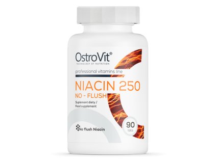 eng pl OstroVit Niacin 250 NO FLUSH 90 tablets 26484 1