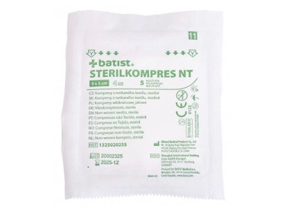 STERILKOMPRES NT 5x5cm 25x2ks /4vr.