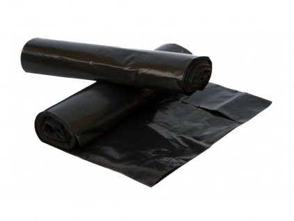 2868 sacek na odpad hdpe 60l 50 ks role cerny