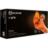 MERCATOR® GOGRIP - Nitrilové rukavice, bez pudru, 50 ks, oranžové (3x SILNĚJŠÍ)