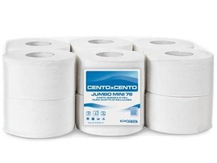 Toaletni papier jumbo 190 2 vrstav celuloza