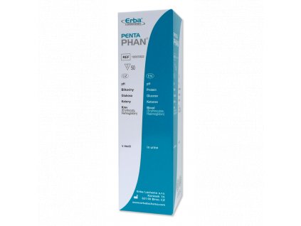 pentaPHAN – pH, bílk., gluk., ketolátky, krev, 50 ks v balení 800x800
