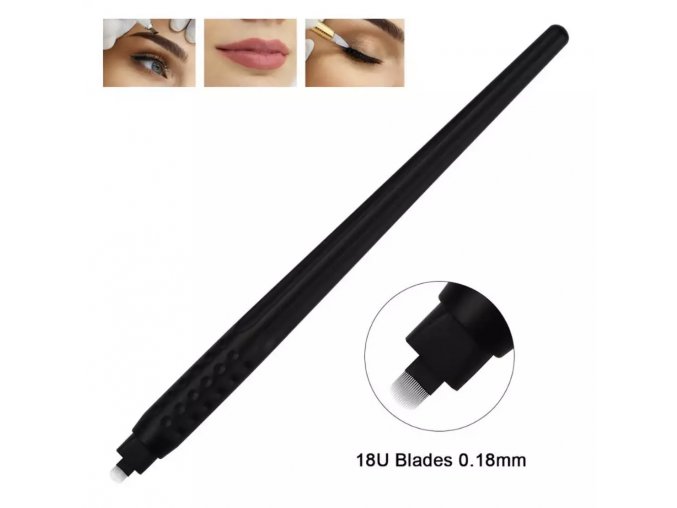 Vysoce kvalitní - TUŽKA PERO MANUÁLNÍ RUČNÍ NA PERMANENTNÍ MAKE-UP OBOČÍ 3D