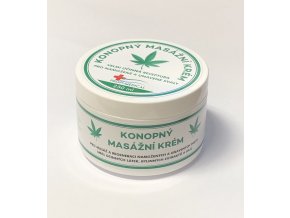 250 ml - Konopný masážní krém pro namožené a unavené svaly  250 ml - Konopný masážní krém pro namožené a unavené svaly