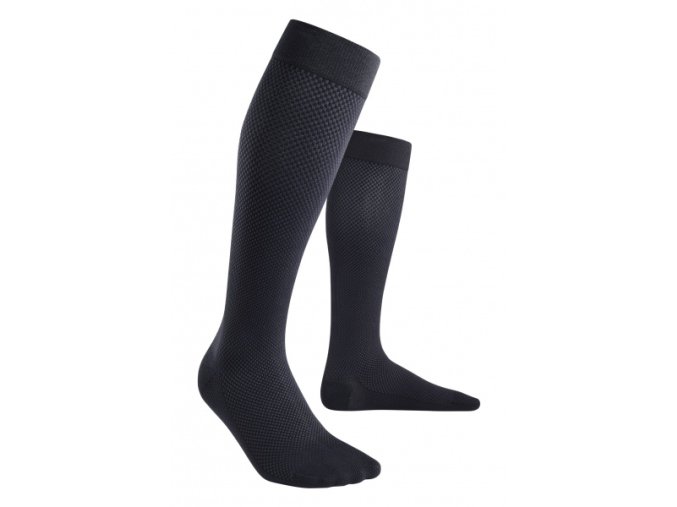 business socks tall blue wp303l front