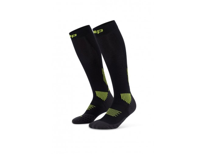 core run socks tall 5 0 black lime wp70lr wp80lr front 2 white 4to5